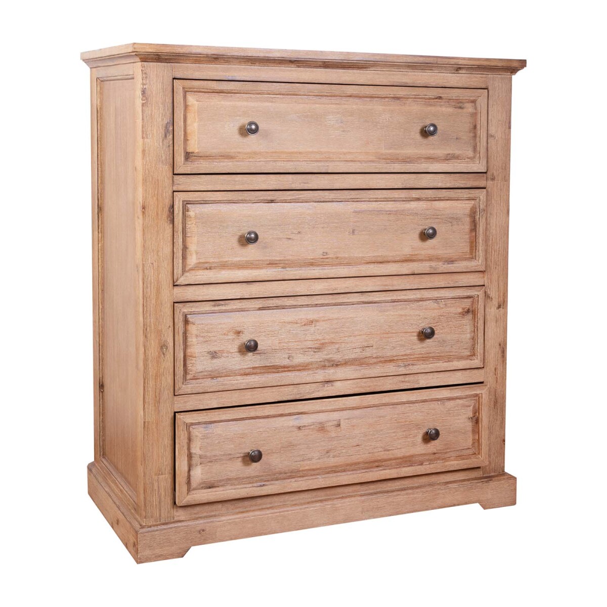 CAJONERA - 5 CAJONES MADERA-ACACIA NATURAL-BEIGE WESPORT 