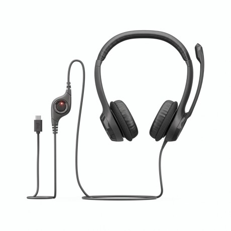 Auriculares Gamer Cableados LOGITECH H390 USB-C - Midnight Black Auriculares Gamer Cableados LOGITECH H390 USB-C - Midnight Black