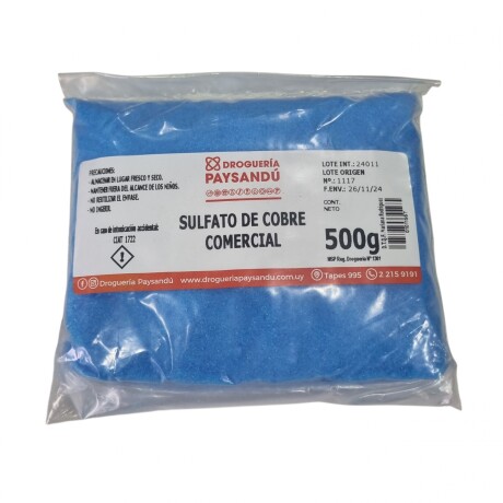 Sulfato de Cobre Comercial 500 g