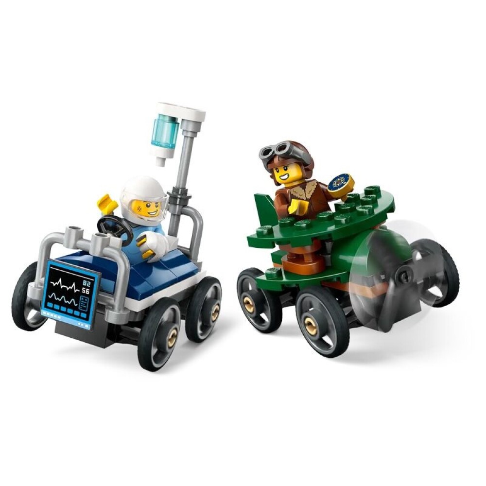 LEGO City Avión vs. Cama de Hospital 5+ LEGO CITY AVION VS CAMA DE HOSPITAL +5