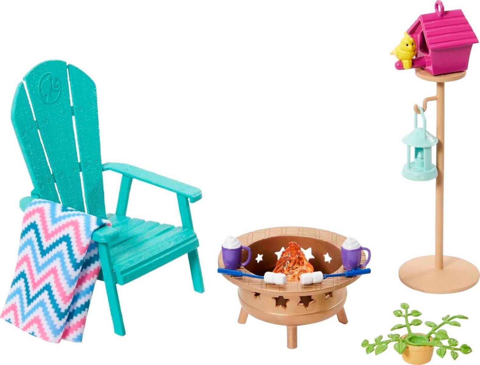 Set Barbie Muebles de Jardin 