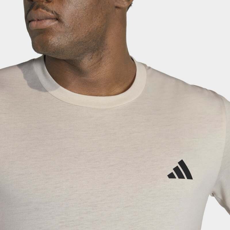 Remera Adidas Workout Essentials Feelready Gris