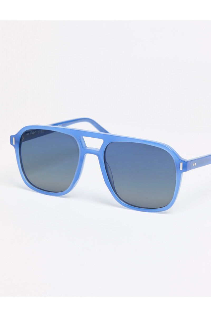 Tiwi Le Club - Arch C1 Acetate Crystal Blue With Blue Clear Gradient