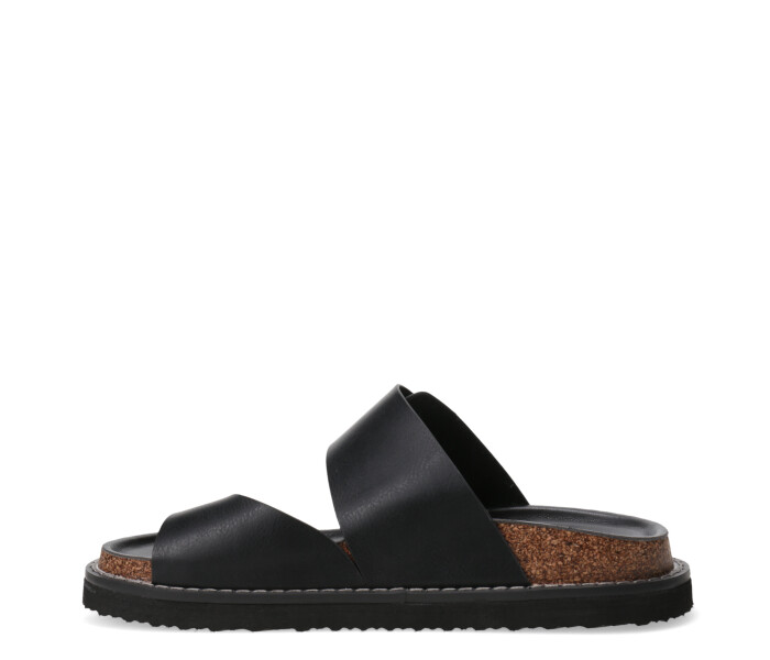 Sandalia MELAK con hebilla Black