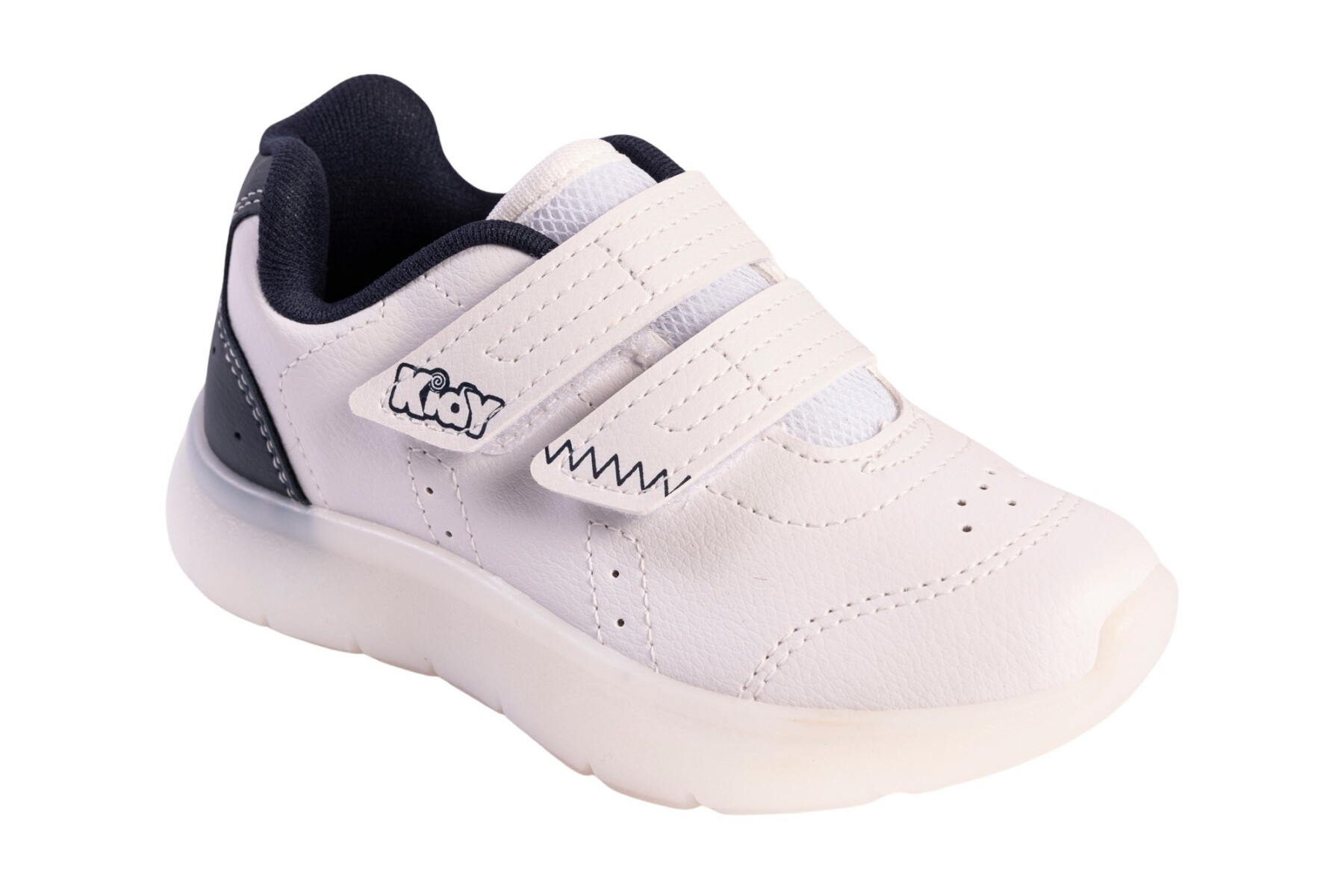 KIDY TENIS FLEX LIGHT - BRANCO/MAR 