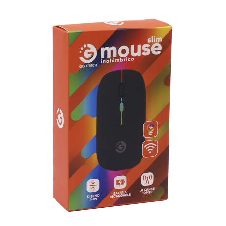 Mouse Inalámbrico Goldtech Slim RGB 001