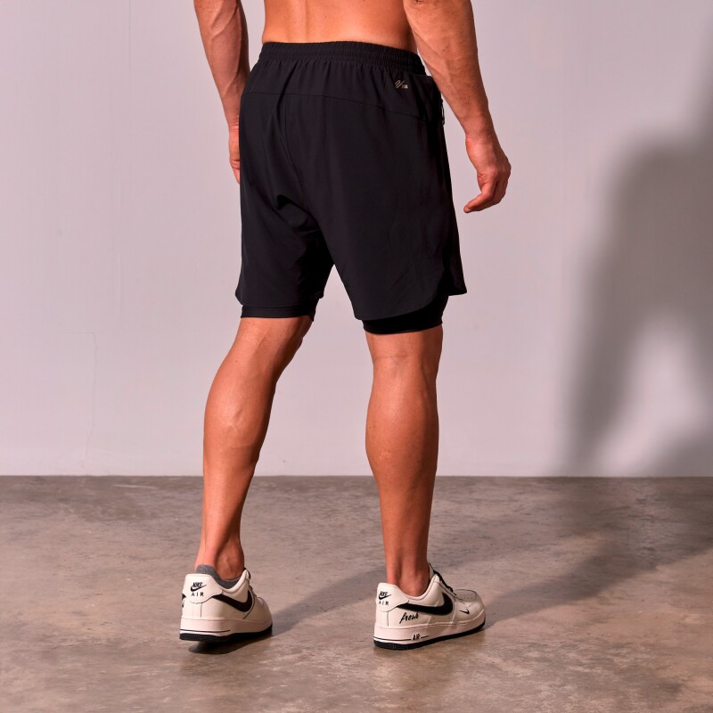 Pantalón Corto Liam de Hombre Negro