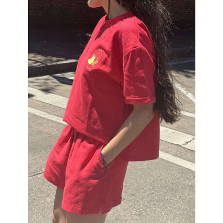 Tshirt La Verduleria Rojo