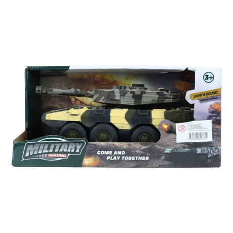 Tanque de guerra con luz y sonido Tanque de guerra con luz y sonido