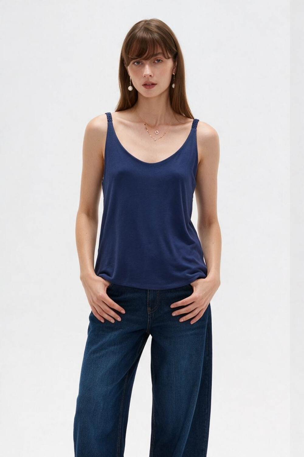 Musculosa Imera Azul Piedra