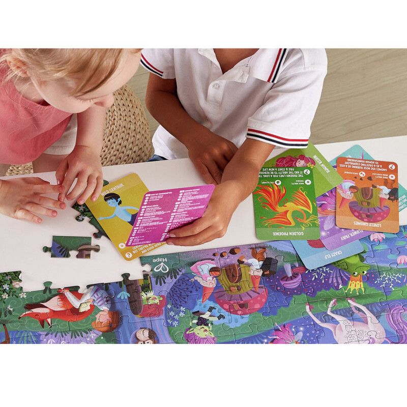 Puzzle Bosque Mágico Glow 1.5 m 200 piezas Hape Puzzle Bosque Mágico Glow 1.5 m 200 piezas Hape