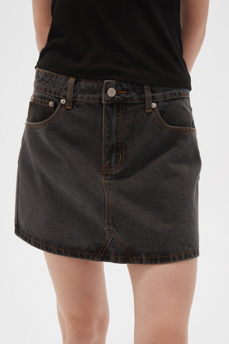 Falda Tahira Marron