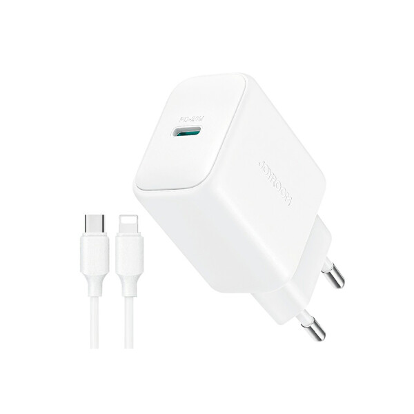 Cargador rápido Joyroom de 20W con cable USB-C a Lightning Cargador Rápido Joyroom De 20w Con Cable Usb-c A Lightning