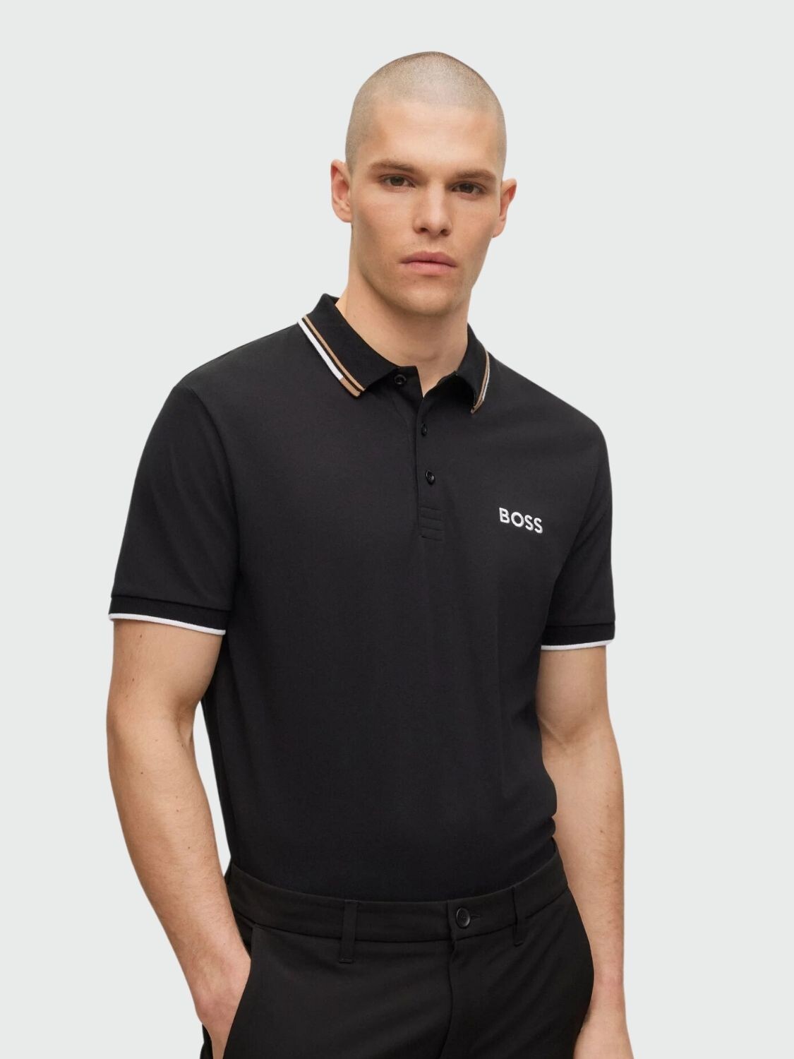 Hugo Boss -Remera polo de algodón, regular fit, PADDY PRO 0