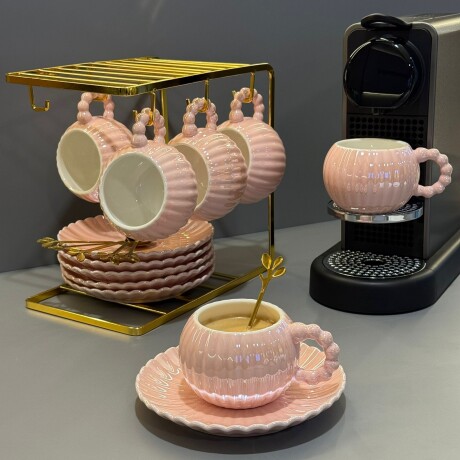 Juego De Café Con Soporte / Platillos / Cucharas 220ML Juego De Café Con Soporte / Platillos / Cucharas 220ML