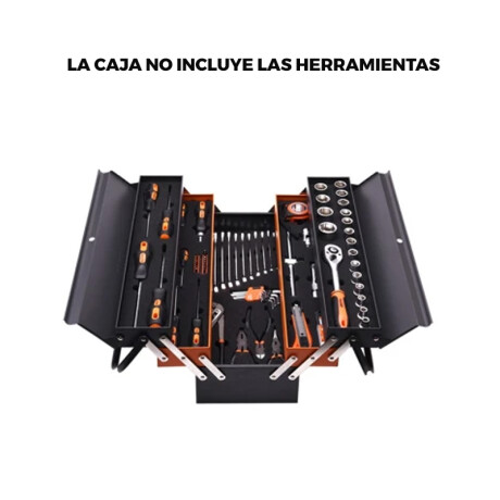 Caja de herramientas metálica 500x215x240