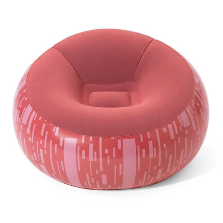 Sillón Puff Inflable Bestway Individual ROJO