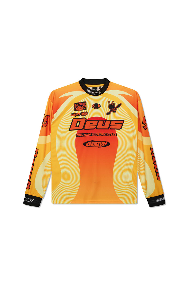 Pledge Moto Jersey Naranja