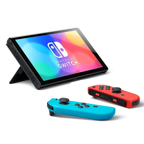Consola Nintendo Switch Oled Neon Azul y Rojo 001