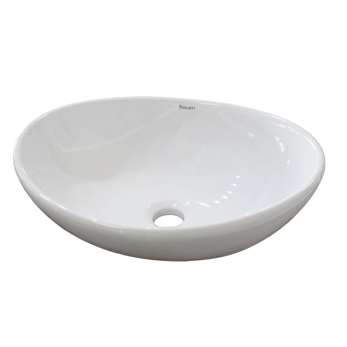 Bacha De Apoyo Oval Blanca 
