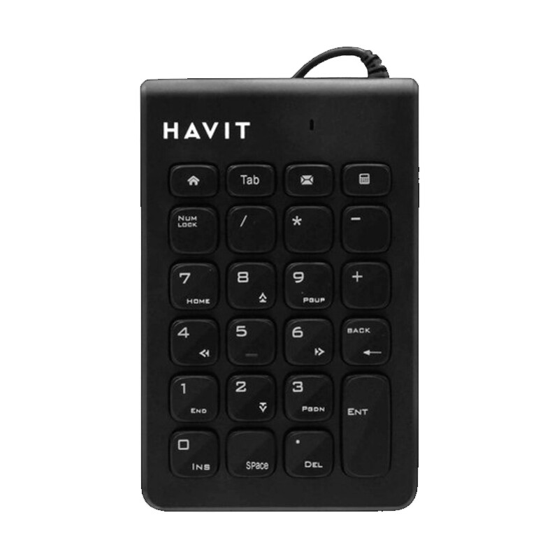 Teclado Numérico Havit HV-KB223 USB Negro Teclado Numérico Havit HV-KB223 USB Negro