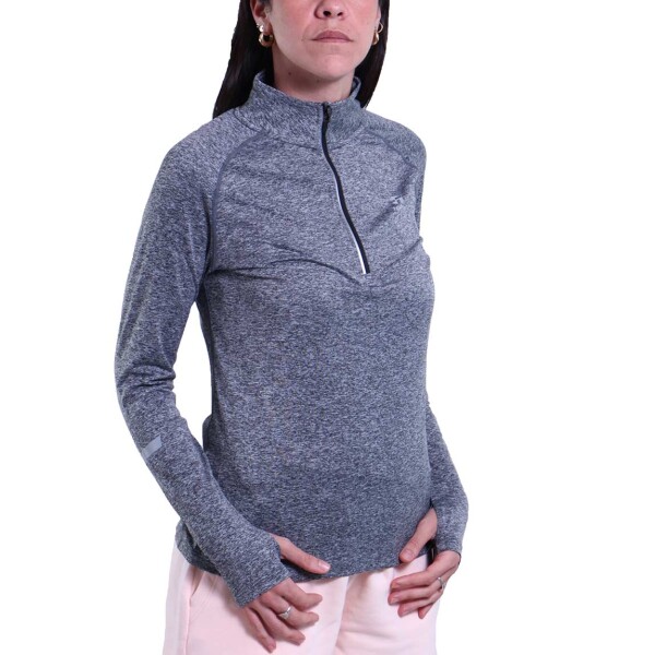 Topper Mid Layer Wmn Rng Ii Negro-melange