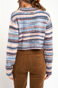 Cardigan Multi Azul