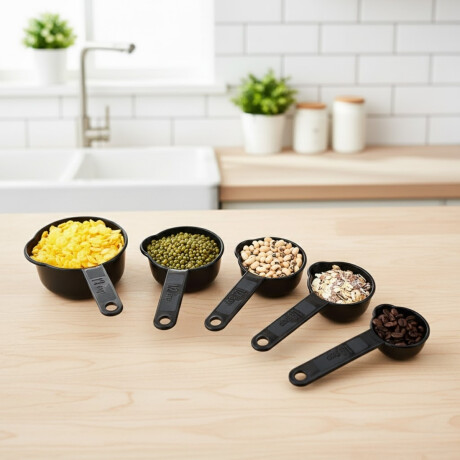 Set x5 tazas medidoras GRIS