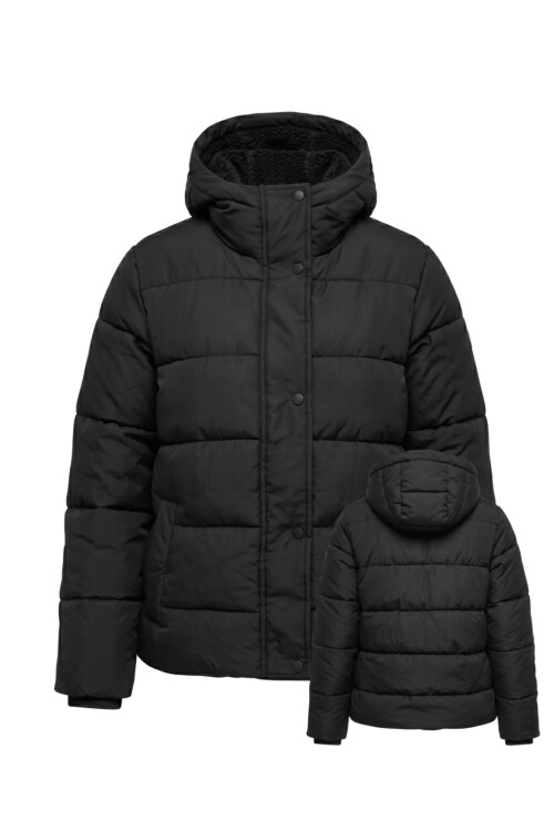 Campera O'Neill Puffer Plush Negro