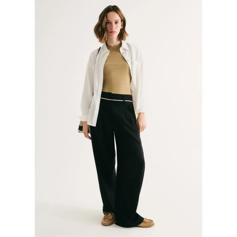 BLUSA SM FEM MARROM MEDIO