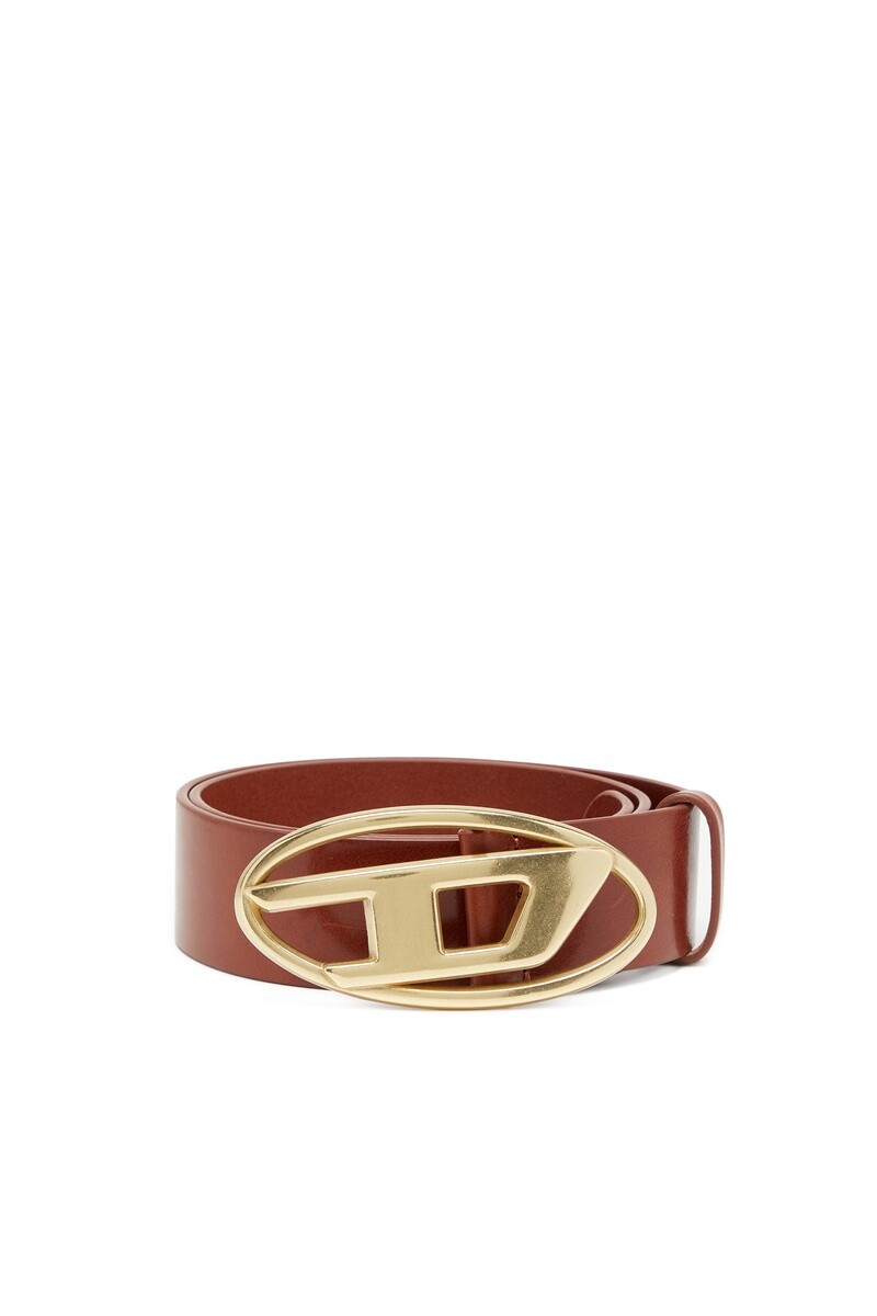 Cinturón Unisex B-1Dr W Belt Marron/dorado