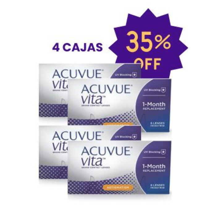 Promo 35% off Acuvue Vita Torico Blanco Promo 35% off Acuvue Vita Torico Blanco