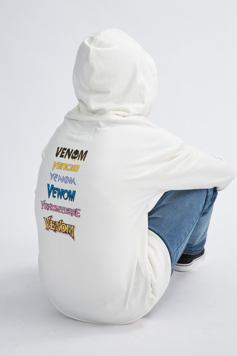 Hoodie deportivo Crudo Marvel