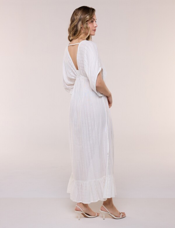 Vestido Maxi Lurex CRUDO