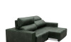 Sillon cama Madrid - 2 Cuerpos 100% Cuero Verde