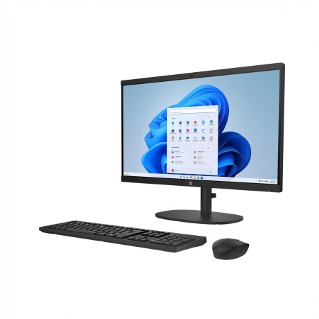 HP 22-DG0023 AIO 21.45' FHD INTEL N200/8GB/128GB/W11 Computadora HP 22-DG0023W Todo En Uno 21,45' FHD 128GB / 8GB Intel N200 - Black