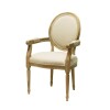 Silla de Roble con apoyabrazos - Clara Silla de Roble con apoyabrazos - Clara