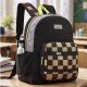 Mochila Escolar Trendy Game Con Porta Botella Para Jardín Y Uso Infantil Diario Negro