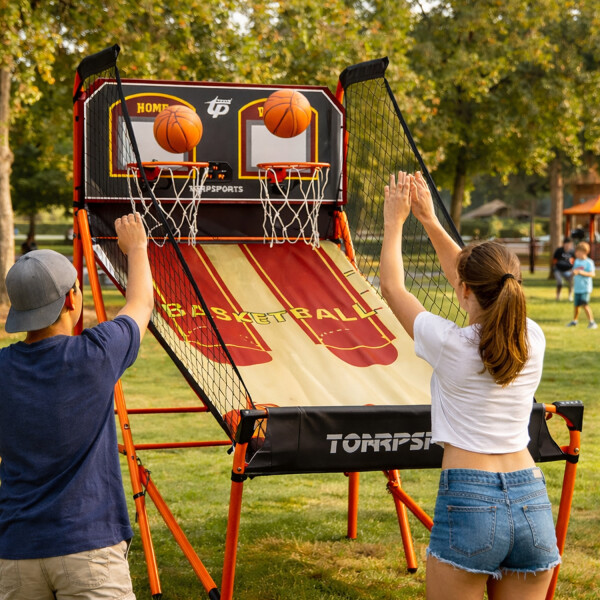 Juego Arcade De Basketball Plegable Para 2 Jugadores JUEGO BASKET PLEGABLE 2 JUGADORES