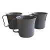 Juego De 3 Tazas De Plástico - Ra82 Juego De 3 Tazas De Plástico - Ra82
