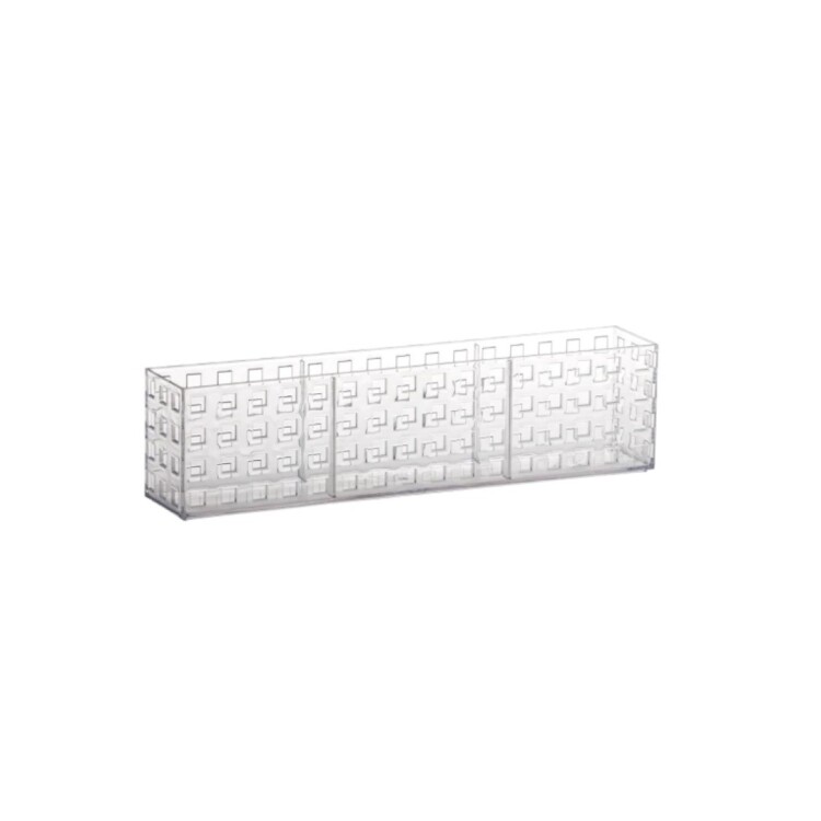 Organizador Acrilico Apilable Rectangular Quadratta 33x11x8c Organizador Acrilico Apilable Rectangular Quadratta 33x11x8c