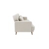 SOFA CAMA NORDICO TELA CLARA - ALMOHADONES BEIGE SOFA CAMA NORDICO TELA CLARA - ALMOHADONES BEIGE