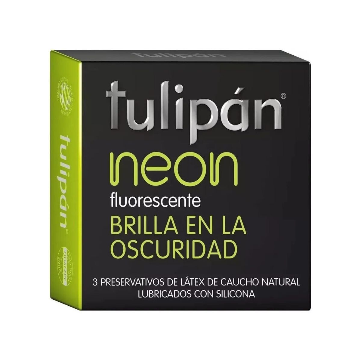 Preservativos Tulipán Neón X3 