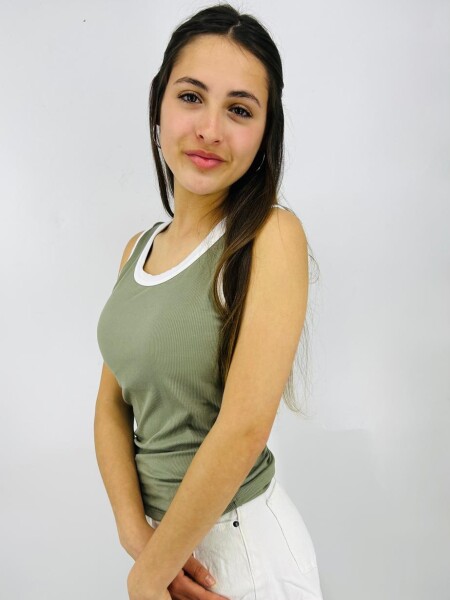 MUSCULOSA SLOWLY 1045 VERDE