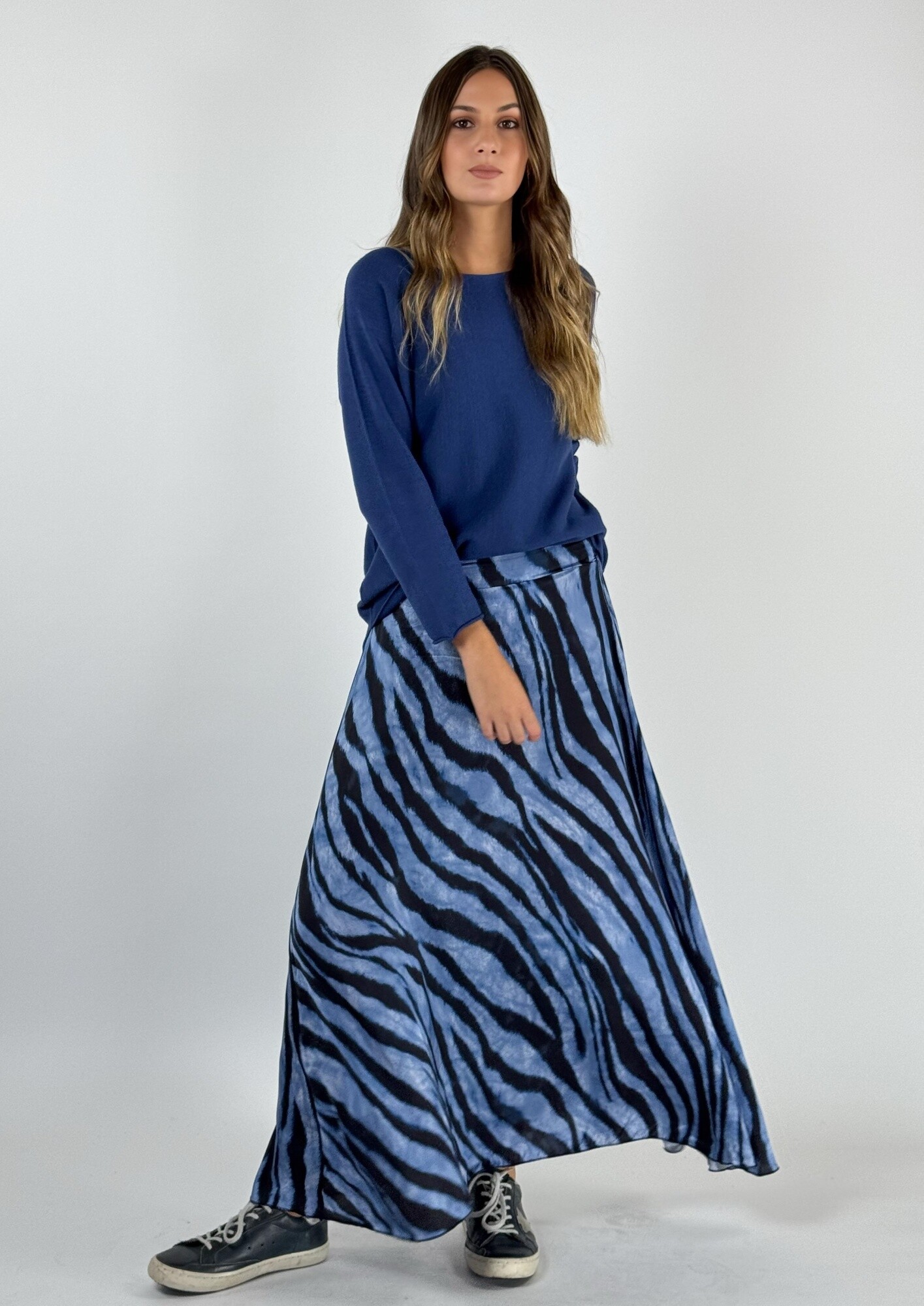 Polrera POLLERA QUEEN - AZUL — Panthai