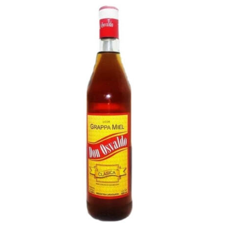 BEBIDA GRAPPAMIEL DON OSVALDO 935 CC BEBIDA GRAPPAMIEL DON OSVALDO 935 CC
