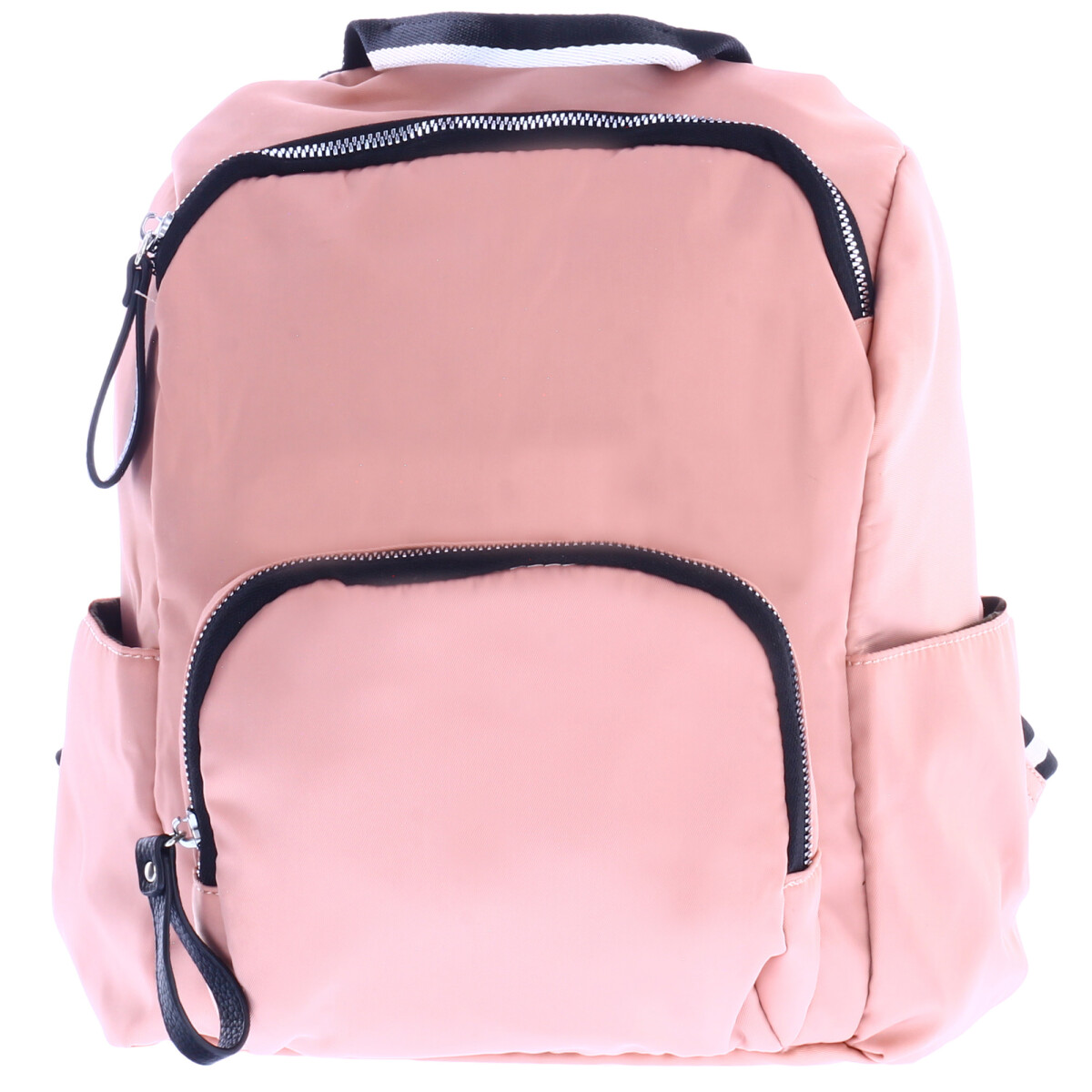 Mochila Miss Carol con tiras estampadas CRISTAL 