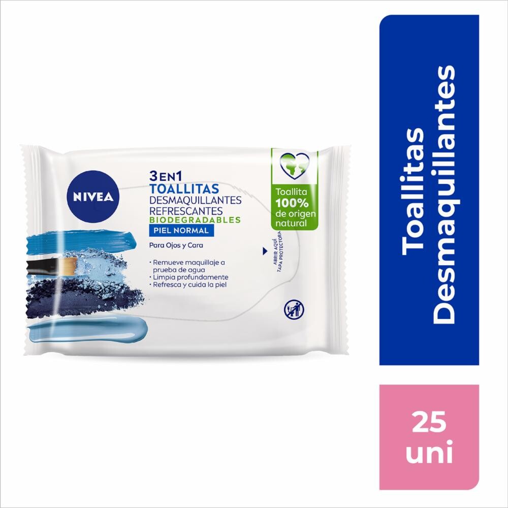 NIVEA VISAGE TOALLITAS DESMAQ. NORMAL CJ única