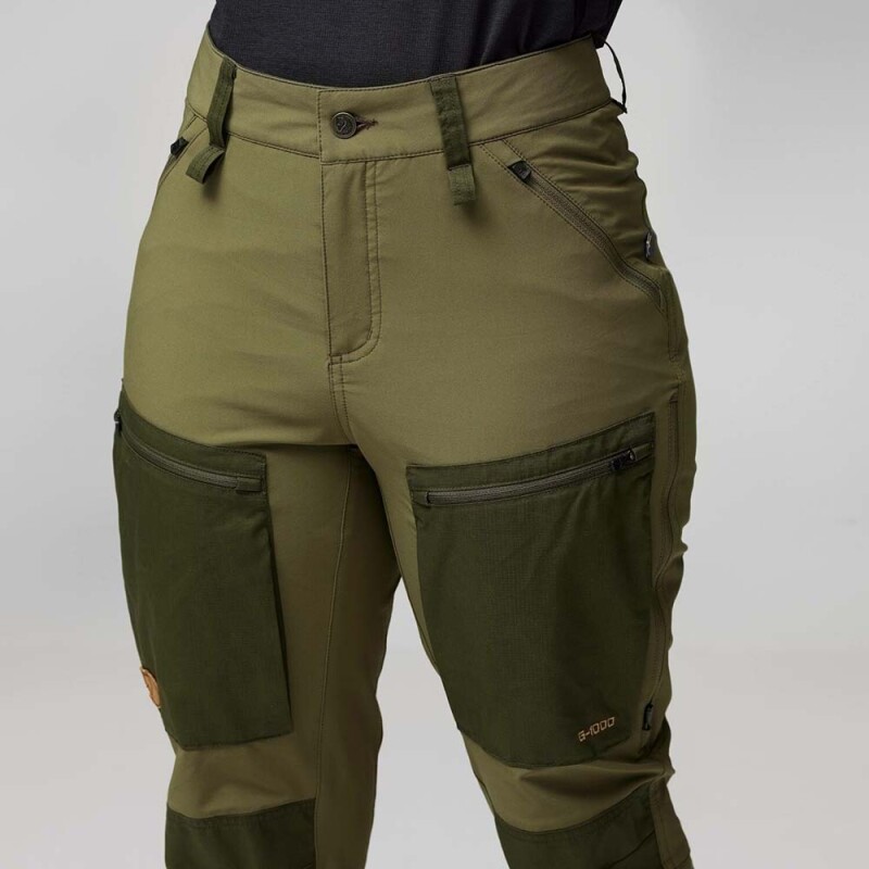 Pantalón Fjallraven Keb Agile Trousers W Mujer Black