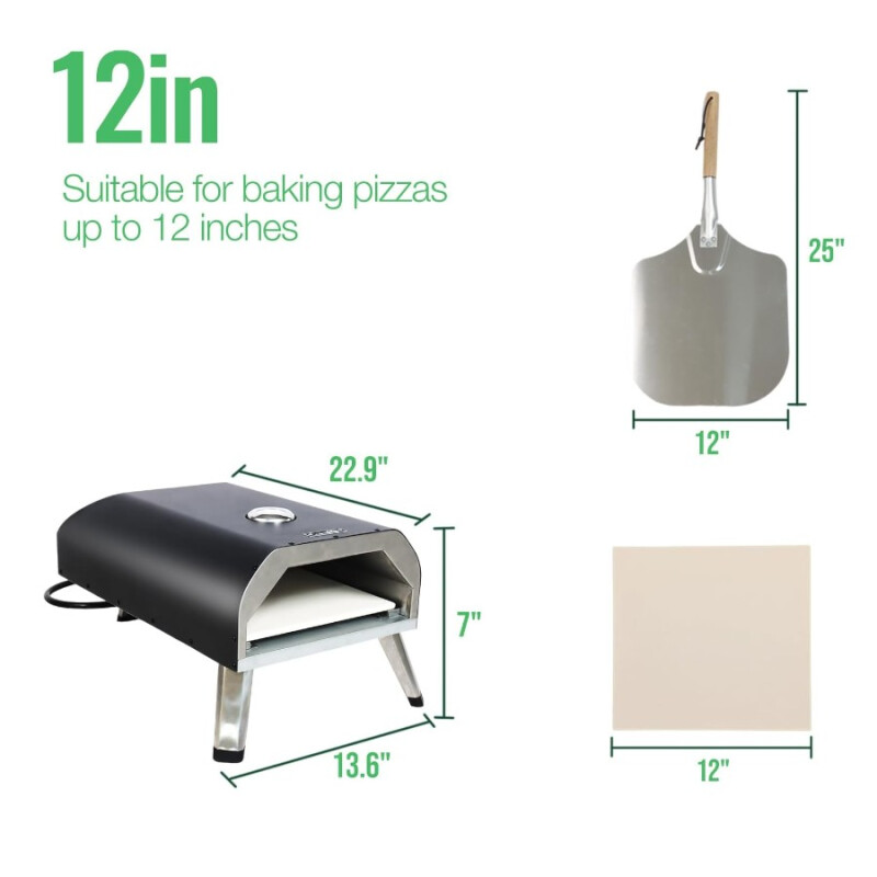 Horno de Pizza a Gas con Piedra Horno de Pizza a Gas con Piedra